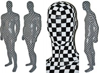 Chess with silver dots.